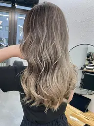 🇺🇸カット+バレイヤージュ+髪質改善トリートメント🇺🇸