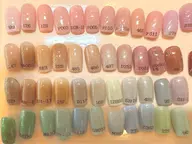 平日限定20%割引　ジェルネイル　ワンカラー