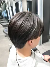 カット＋縮毛矯正👦