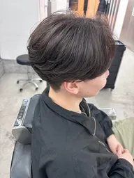 カット+曲がる縮毛矯正