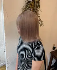 ダブルカラー（medium）＋システムトリートメント＋ブロー代