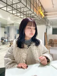 ⚪️前髪カット+フルカラー+TR