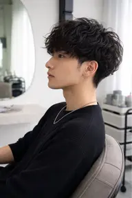 【メンズ限定】メンズカット+スパイラルパーマ