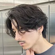 カット➕毛流れニュアンスパーマ