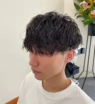 🔗メンズカット+ツイストスパイラルパーマ+3STEPトリートメント🔗