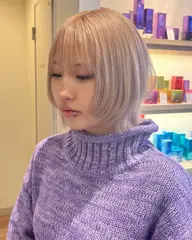 【ダメージ少なくブリーチしたい方用】カット➕ブリーチ➕トリートメント