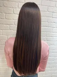 髪質改善カラー🧚‍♀️オリジナル髪質改善メテオトリートメントʕ•ᴥ•ʔ髪がサラサラツヤツヤに。美髪にしたい方は是非🍀