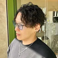 メンズカット➕波巻きパーマ🌊