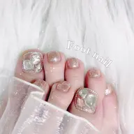 【ご新規様限定】フットワンカラー＋1本アート🐾 オフ無し ※注意事項をよくお読みください。