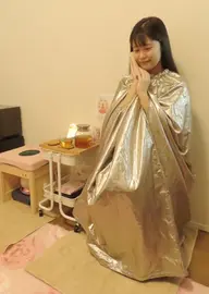 よもぎ蒸し+小顔フェイシャル(刮痧)60分