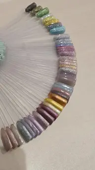 マグネットorフラッシュワンカラーフットネイル【オフ無】