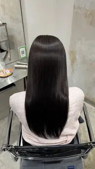 ヘアカラー + 超音波トリートメント 💫