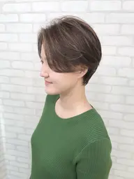 ドライカット＋ハイライト＋ダメージレスカラー