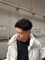 オールバックパーマor極道パーマ限定メニュー‼️