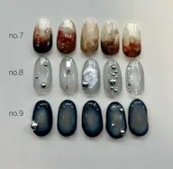 hand nail 【offなし】⭐︎ 定額デザイン24種類⭐︎スナップフォト固定写真からお選びください