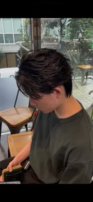 👑メンズカット&シャンプー👑骨格補正カットどんなスタイルでもご案内可能です🙆‍♂️