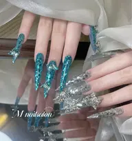 🔥【MAXチップ長さだし10本】🏆持ち込みデザインパーツつけ放題💎💎