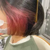 【インナーカラー】🌈改善トリートメント付✨ロング料金なし💎
