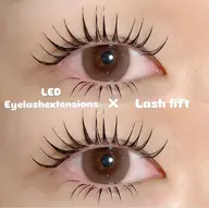 LEDフラットラッシュ120本×ラッシュリフト