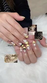 オフ🈚️✩.*˚シンプルフレンチネイル✩.*˚【クリアベース】/大宮/パラジェル変更可能🫧ྀི🎀ིྀ