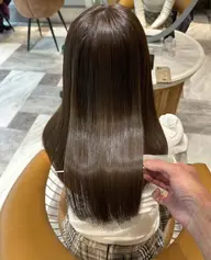 美髪✨️縮毛矯正➕髪質改善1stepトリートメント💜
