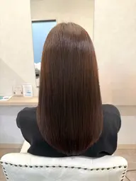 前髪縮毛矯正＋トリートメント✨️受付19時～