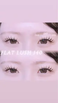 《🍒最高級毛質フラットラッシュ🍒》140本 ミンクorセーブル変更🉑