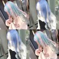 🤍ブリーチ２回🤍トリプルカラー(高補修ケアブリーチ)+ホワイトブリーチ+tokioトリートメント