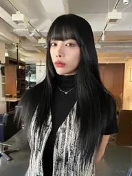 艶カラー+髪質改善トリートメント