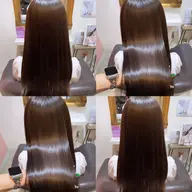 🪽前髪顔周りカット➕艶カラー➕2stepAujuaトリートメント➕超音波アイロン🪽【ロング料金なし・髪質改善・艶髪】