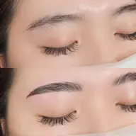 学割U24【 眉癖改善⭐️眉毛パーマ 】美眉アイブロウWAX＋ハリウッドブロウリフト+メイク仕上げ