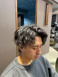 【カット＋ツイストスパイラルパーマ】 [秋葉原/メンズカット/メンズパーマ]