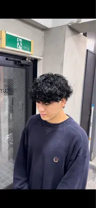 メンズスパイラルパーマ(カット込み)