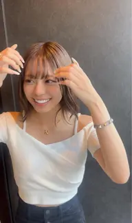 初回学生限定　カット　ヘアカラー　トリートメント