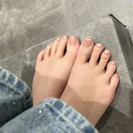 フットネイル🩵ワンカラー➕しっかり甘皮ケア付き⚠️オフあり