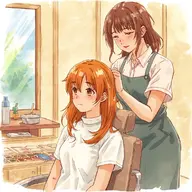 ファッションカラーリタッチ(トリートメント+ブロー込み)
