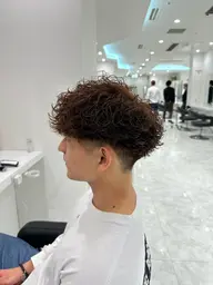 【🔥フルコースメニュー🔥】メンズカット➕ワンカラー➕パーマ➕オリジナルトリートメント