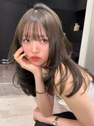 カット艶カラー