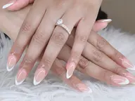 【チップ長さ出し】フレンチネイル【オフ選択】 💖