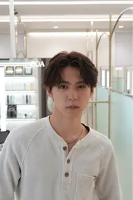 【メンズ限定メニュー】プレミアムケアカラー+似合わせヘアスタイリング