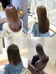 【ミニモ限定価格】小顔カット+中性ストレート+クイックトリートメント