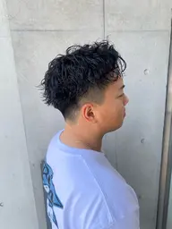 【人気No.2️⃣】🍋ツイストスパイラルorスパイラル×メンズカット✨️(シャンプー¥550で追加可能)