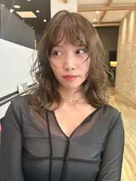 《Ladie’s only》✨艶感,透明感One color+シャンプーブロー(スタイリングレクチャー付き🫶)