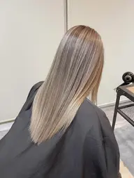 【1BLEACH×追いブリーチ👩🦳】cut+1.5BLEACH+トレンドカラー+TOKIO TR