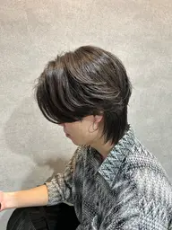 メンズカット+曲がる縮毛矯正