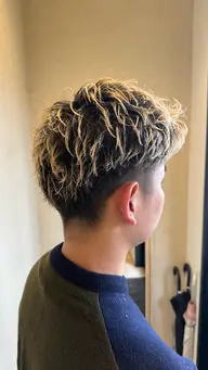 メンズカット+眉カット