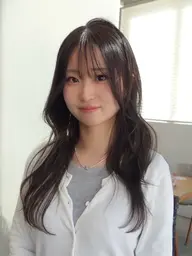前髪 ➕ 顔周りカット️🩵 アイロンでの巻き方も分かりやすくお伝えします 🙌🏻