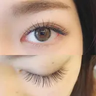 初めてのご来店で利用可💟¥7,150フラット80本+美眉スタイリングセットメニュー(エクステオフ無料)