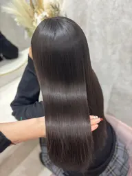 【残り2名様限定❣️】✨☔️☁カット＋美髪縮毛矯正︎︎☁☔️✨1step保湿トリートメント付き⭐️💎髪質改善💎