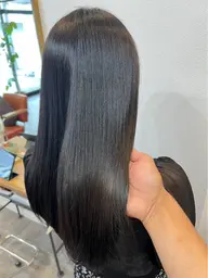 縮毛矯正(弱酸性可)➕最高級5stepバイカルテトリートメント